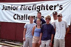 2001 Junior Firefighter Challenge Team
