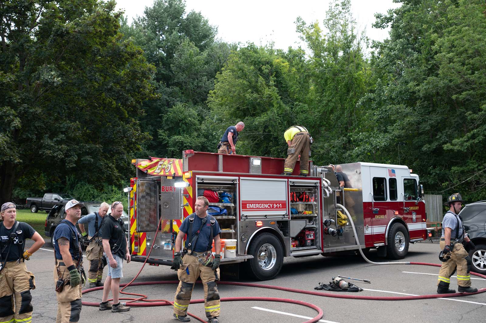 Structure Fire, 29 Jodi Ln – Simsbury Volunteer Fire Department