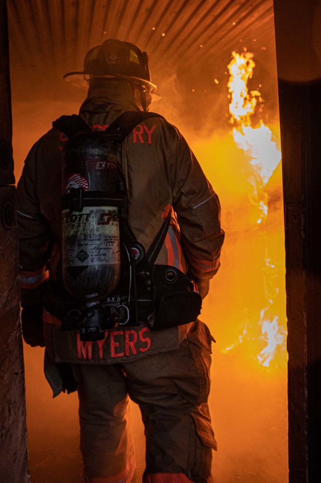 Live Fire Training WS & BH Simsbury Volunteer Fire Department