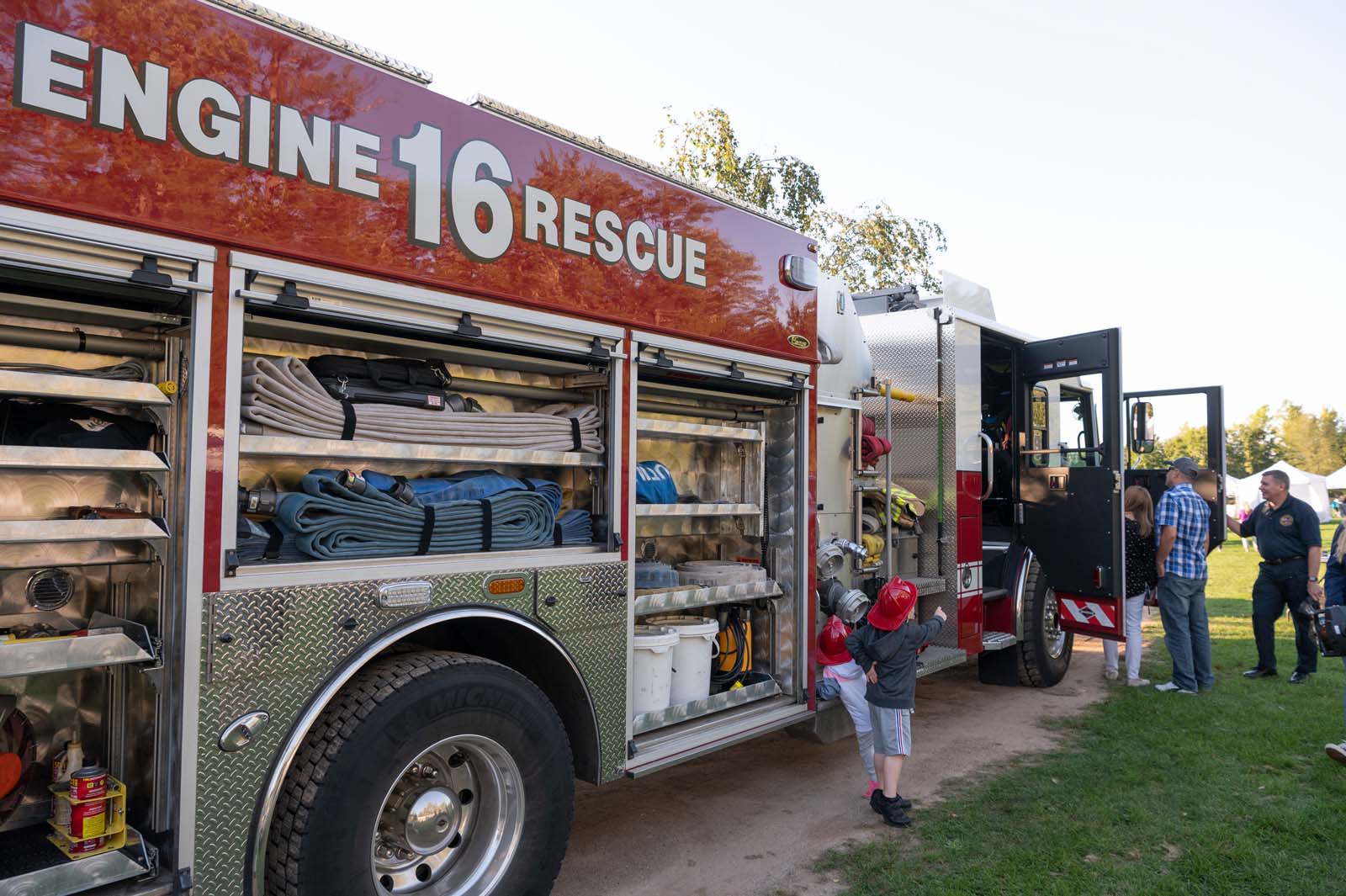 SeptemberFeast, “TouchATruck” Simsbury Volunteer Fire Department